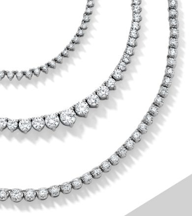 Image of 3 Diamond Necklaces