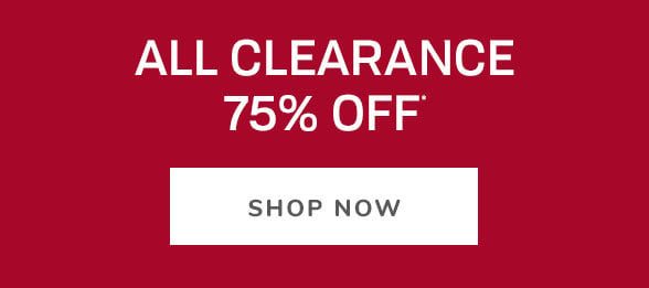 75% off Clearance