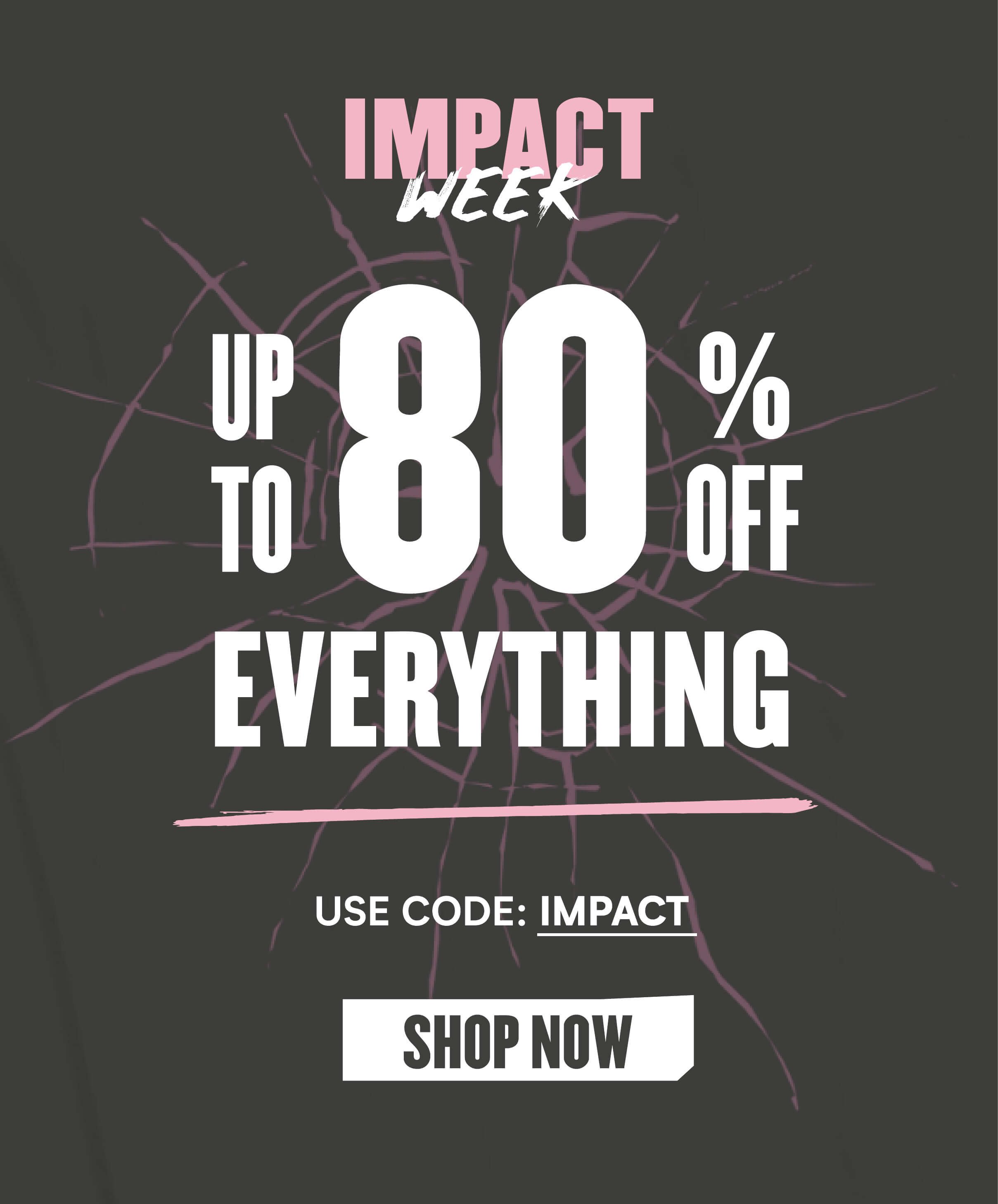 50% off almost everything