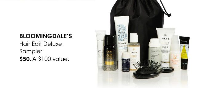 Bloomingdale's Hair Edit Deluxe Sampler