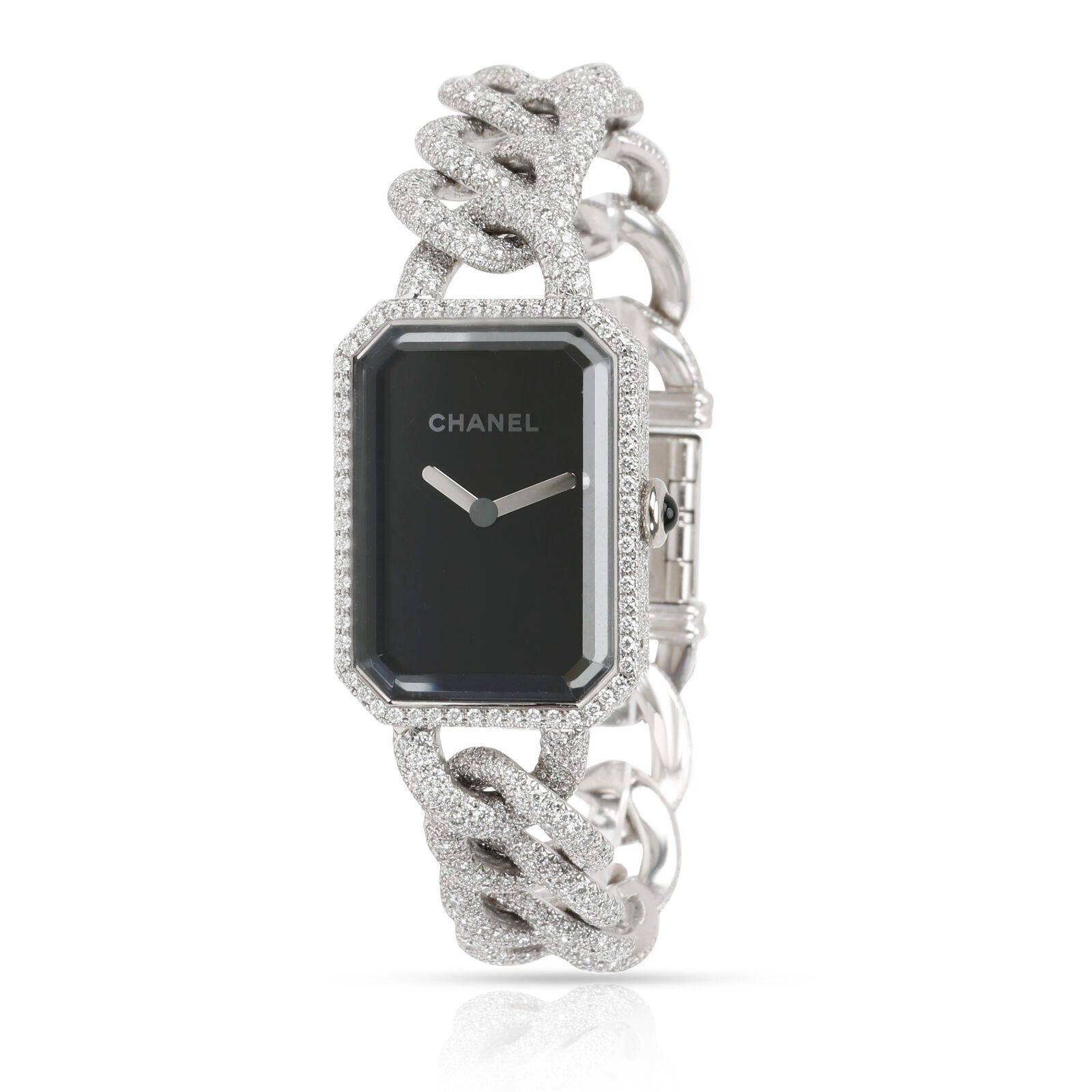 Image of Chanel Premiere H3260 Women's Diamond Watch in 18kt White Gold