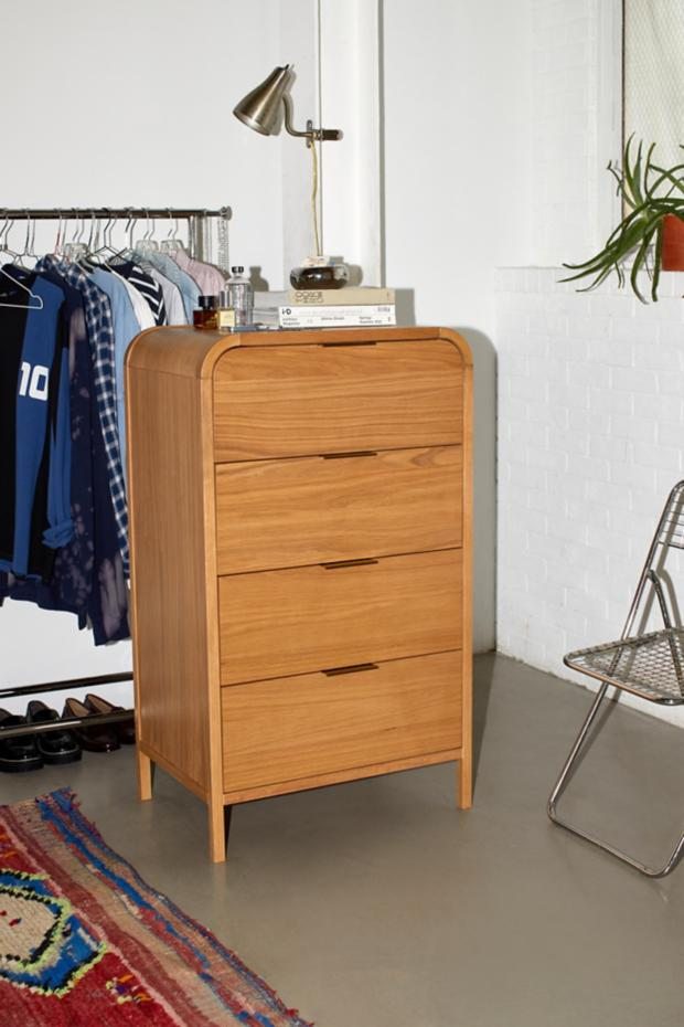 Kane Tall 4-Drawer Dresser