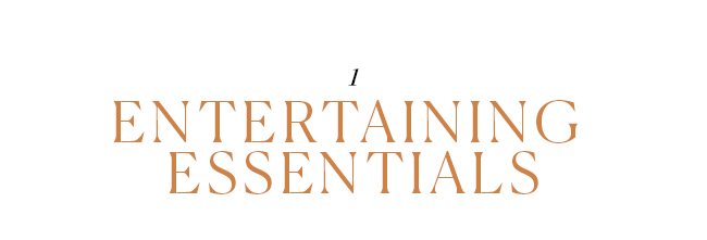 entertaining Essentials