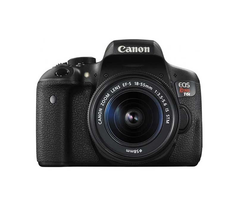 Canon EOS Rebel T6i with 18-55mm IS STM Lens