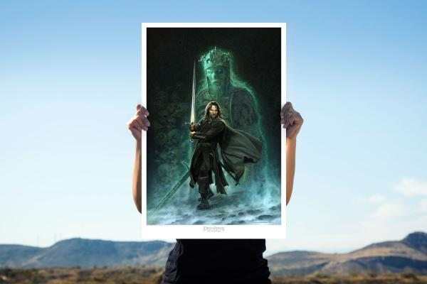 The Clash of Kings (The Lord of the Rings) Art Print