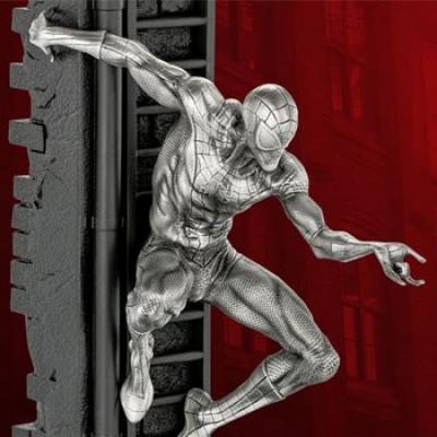 Spider-Man Figurine Pewter Collectible by Royal Selangor