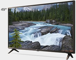 LG 49" 4K Smart HDR Ultra HDTV with Al ThinQ - 49UK6300PUE