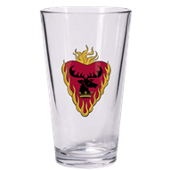 Game of Thrones Stannis Sigil Pint Glass