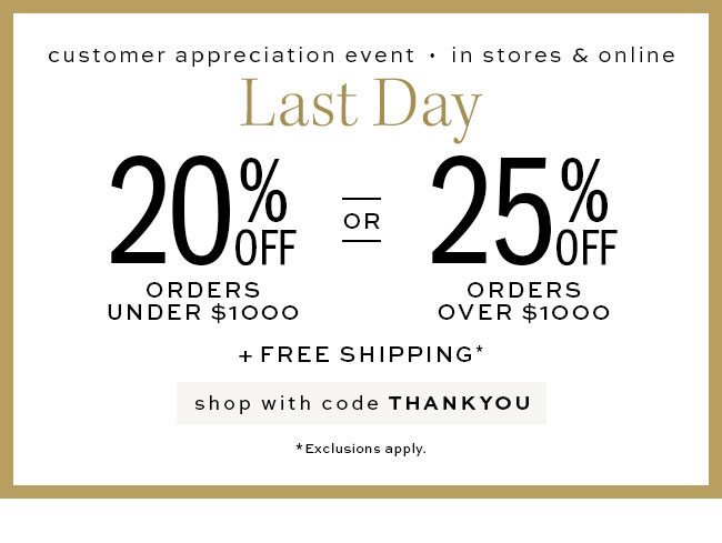 Customer Appreciation Event