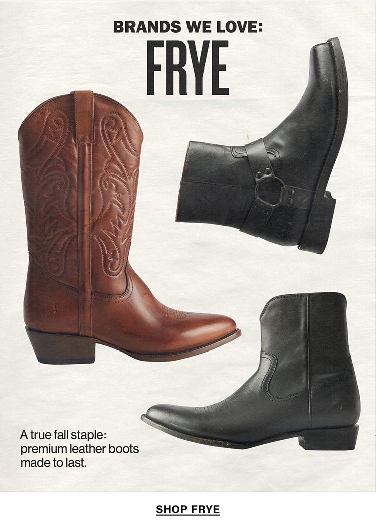 SHOP FRYE