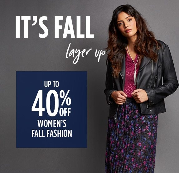 IT'S FALL layer up | UP TO 40% OFF WOMEN'S FALL FASHION