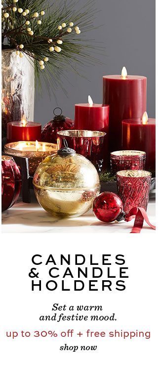 Candles & candle holders