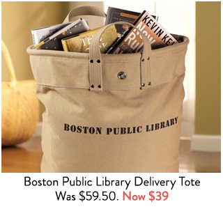 Boston Public Library Delivery Tote Bag