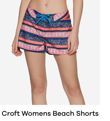Protest Croft Womens Beach Shorts | Fiji