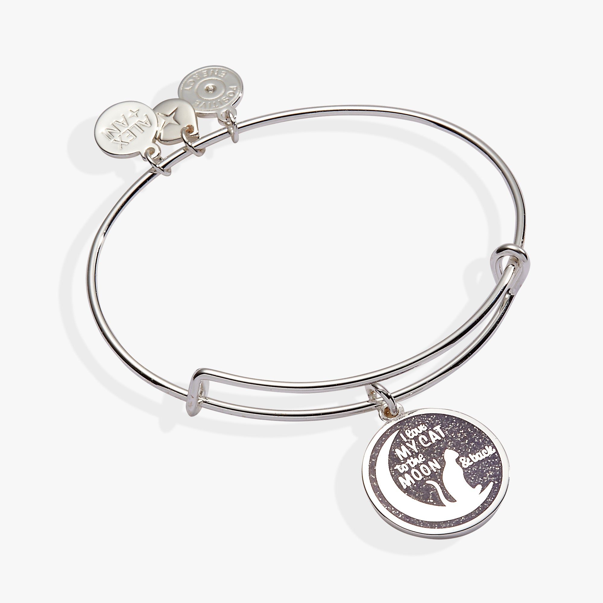 Image of 'Love My Cat to the Moon and Back' Bangle