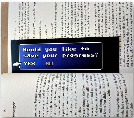 Image of Would You Like To Save Your Progress Final Fantasy Bookmark