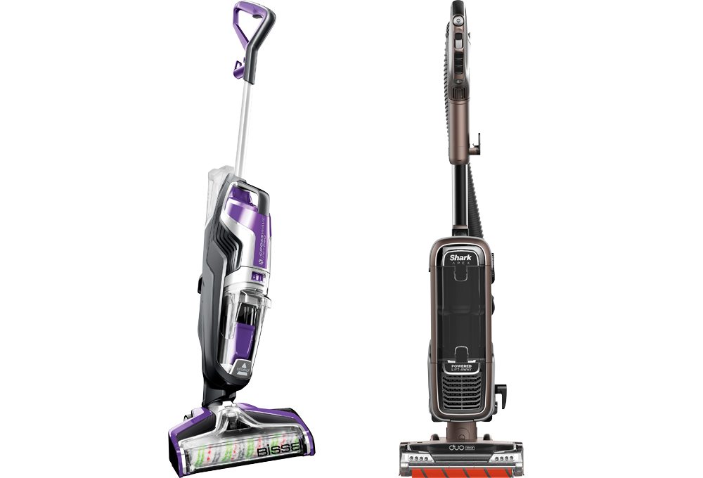 Vacuum and floor cleaner