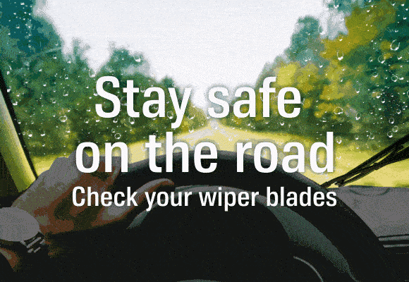 Stay safe on the road - Check your wiper blades