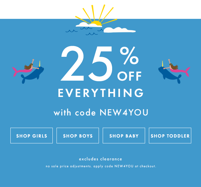 Twenty five percent off everything with code. Life happens in Hanna. Free shipping on orders over forty nine dollars