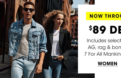 $89 WOMEN'S DENIM