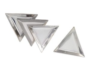 Stainless Steel Triangular Trays