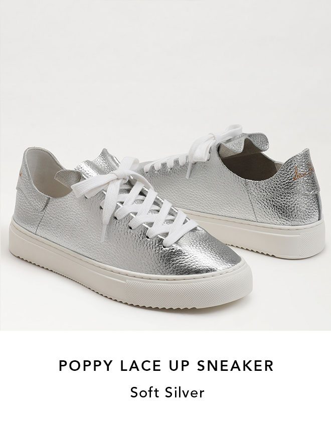 Poppy lace up sneaker 