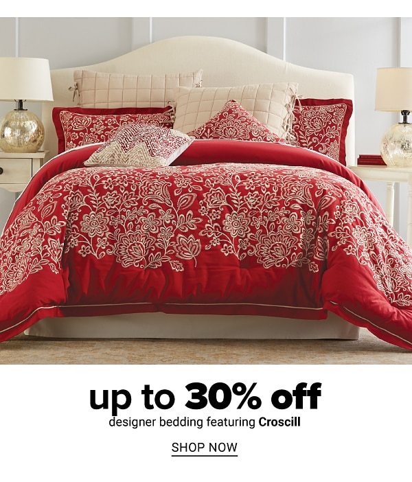 Up to 30% off Designer Bedding feat. Croscill - Shop Now