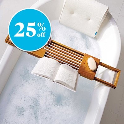 Teak Bathtub Caddy - 25% off