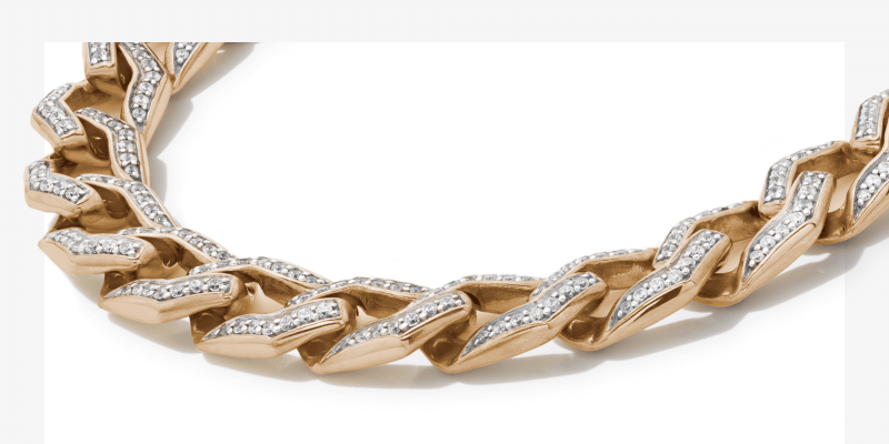 Image showcasing a striking Gold & Diamond Chain.