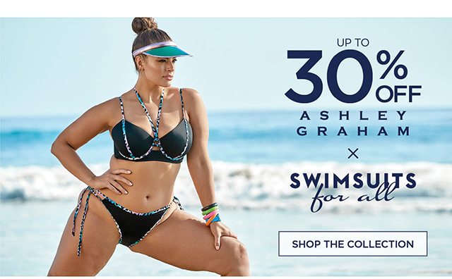 Ashley Graham x Swimsuits for all - Shop The Collection