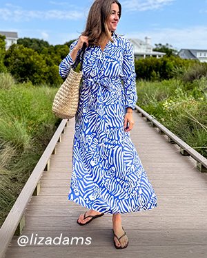 Millicent Linen Maxi Shirtdress