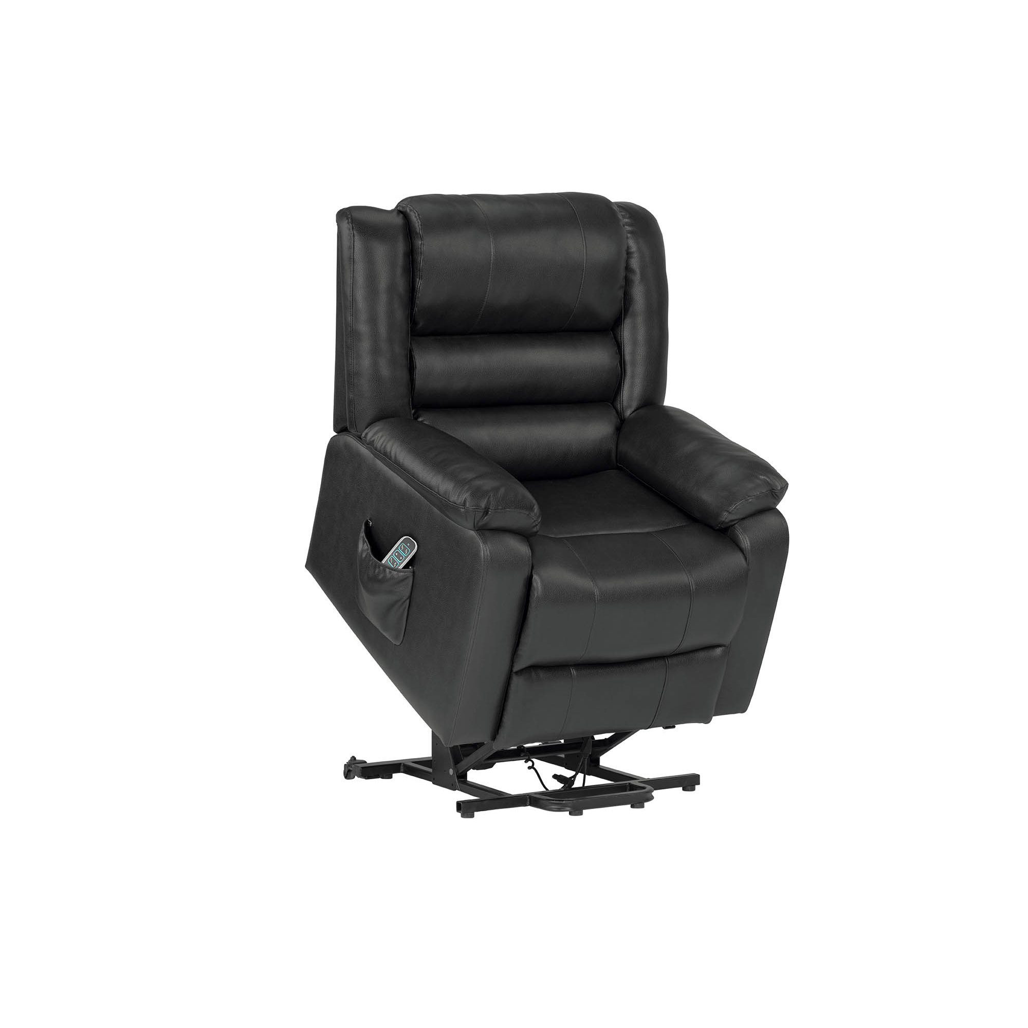 Buxton Charcoal Power Reclining Lift Chair