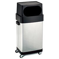 UltraHD Fingerprint Resistant Stainless Steel Trash Can - 17 gal