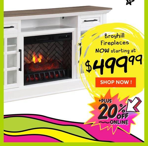 Broyhill Fireplaces