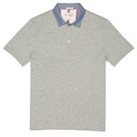 CHAMBRAY STARS POLO