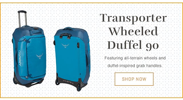 Shop the Transporter Wheeled Duffel 90