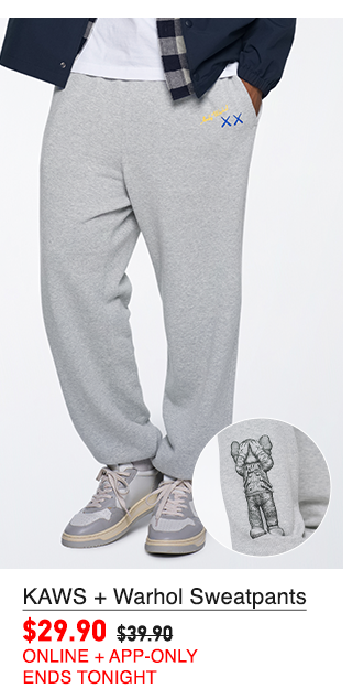 PDP 3 - KAWS AND WARHOL SWEATPANTS