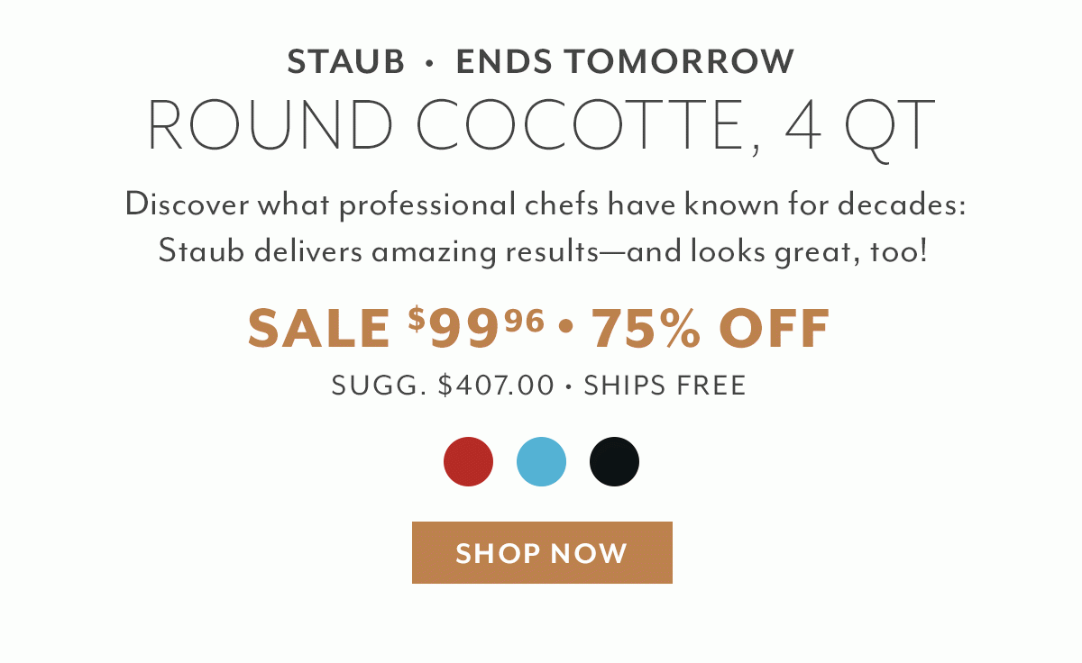 Staub Round Cocotte