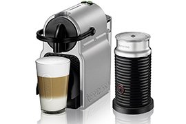 Nespresso Inissia Espresso Maker w/ Aeroccino Milk Frother