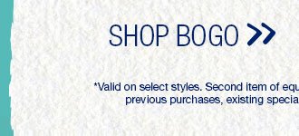 Shop BOGO