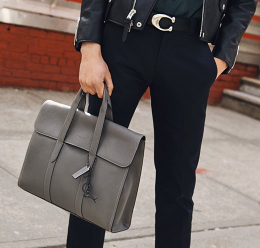 Man holding briefcase