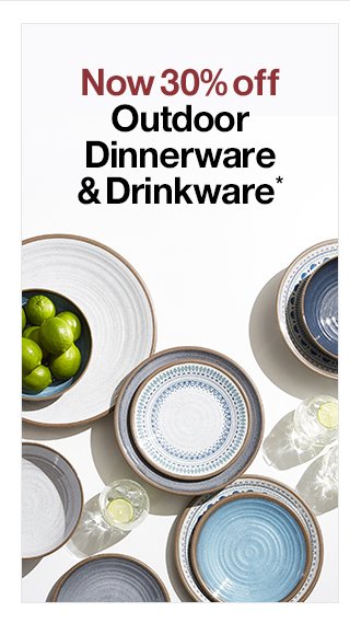 Outdoor Dinnerware Sale