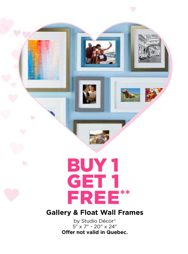 Gallery & Float Wall Frames by Studio Décor®
