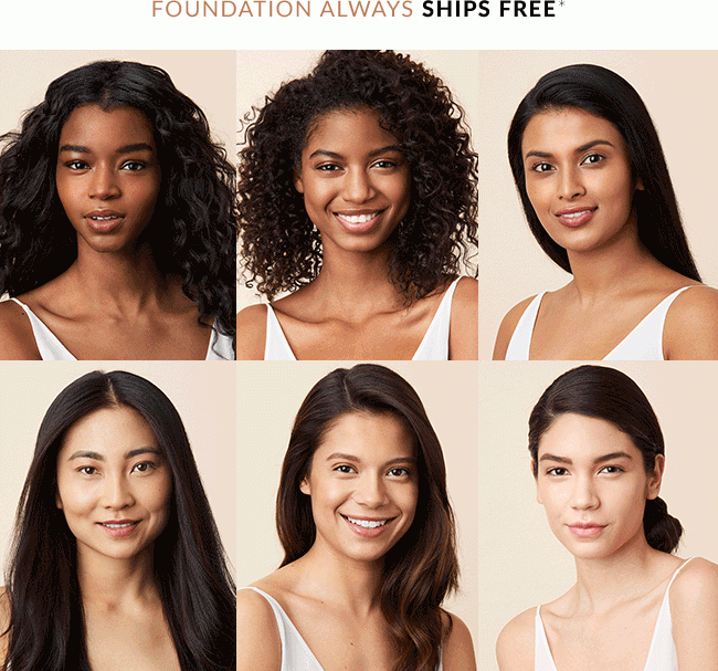 30 Shades of Foundation always ships FREE