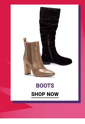 Boots. Shop Now.