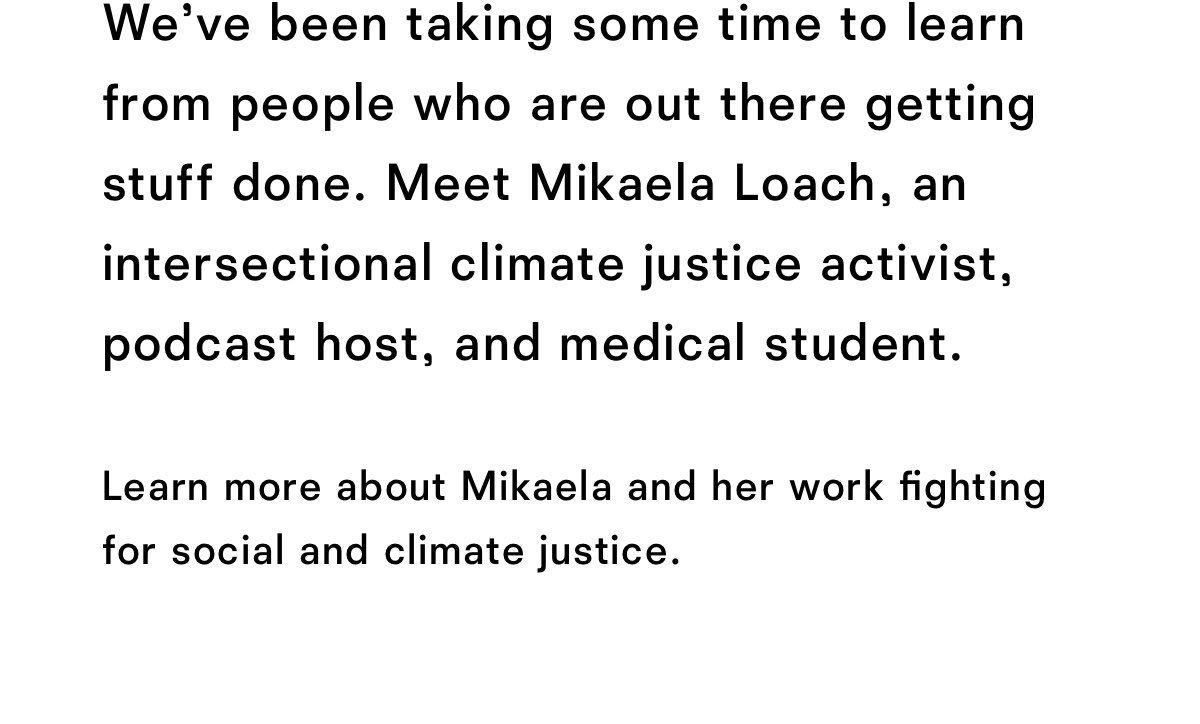 Learn more about Mikaela and her work