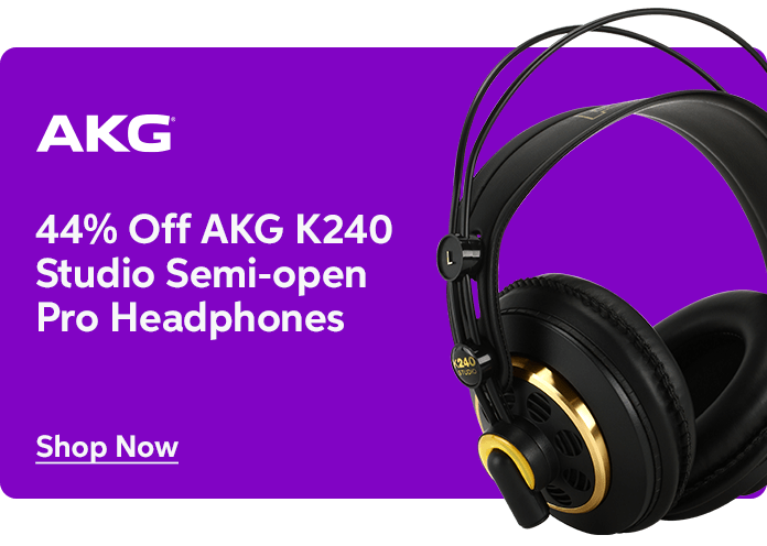 44% Off AKG K240 Studio Semi-open Pro Headphones