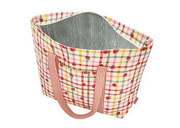 Gingham Check Large Cooler Bag