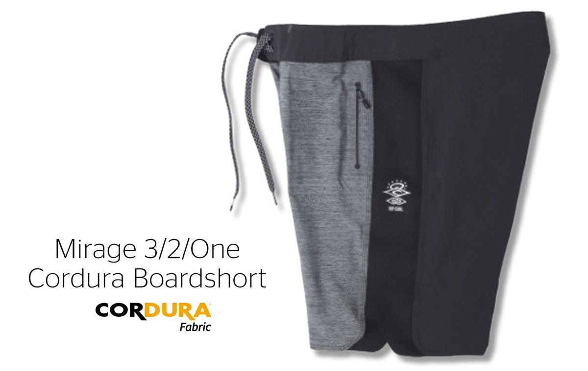 MIRAGE 3/2/ONE CORDURA BOARDSHORT