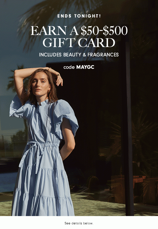Earn a $50-$500 gift card!
